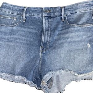 Good American size 15/33 Cut-off shorts EUC